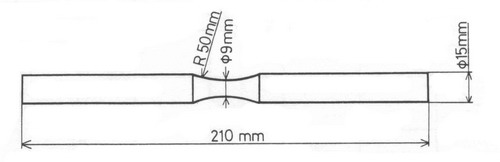 zkuebn vzorek pro ohyb za rotace